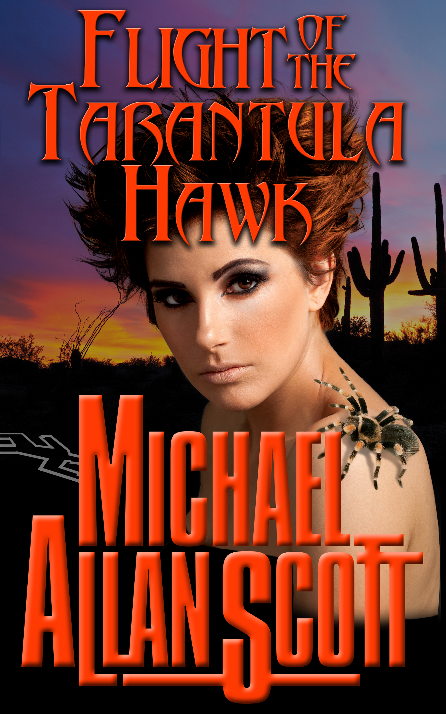 Featured Book: Flight of the Tarantula Hawk by Michael Allan Scott